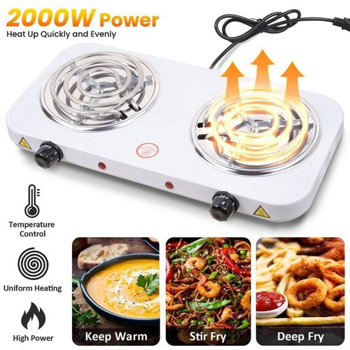Electric double hot plate - electric,